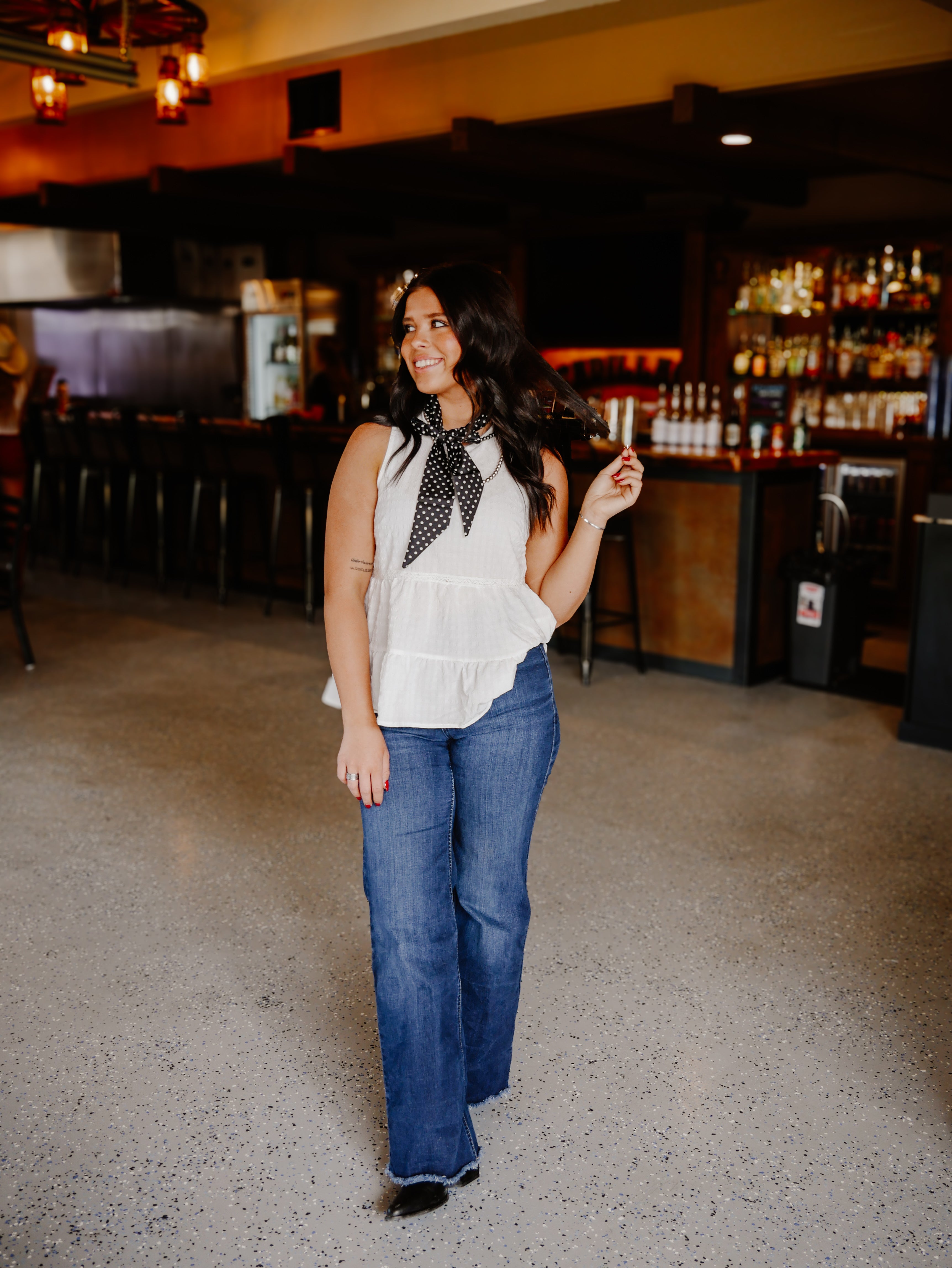 THE RILEY BABYDOLL TOP