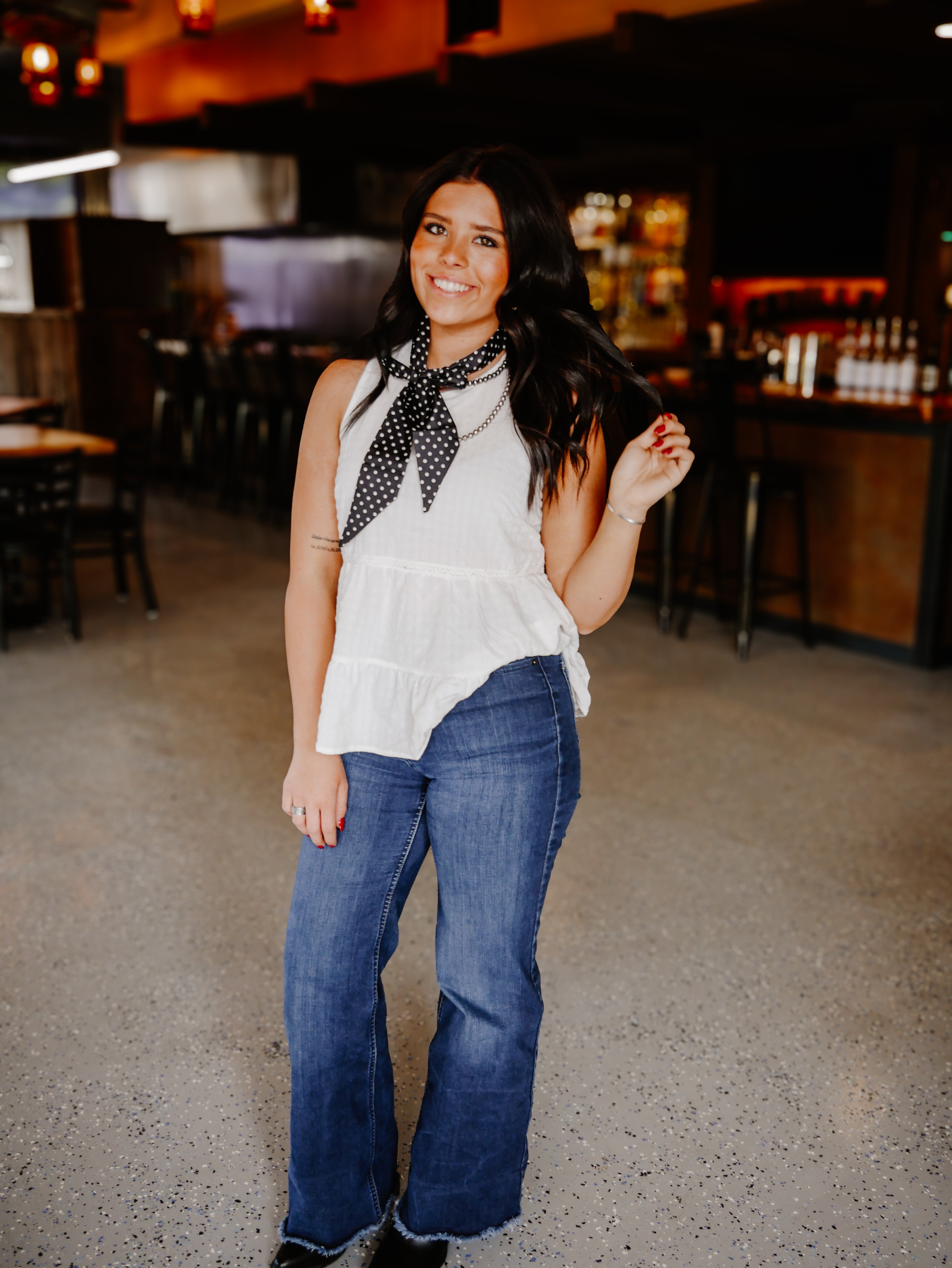 THE RILEY BABYDOLL TOP