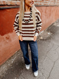 THE ODESSA STRIPE SWEATER