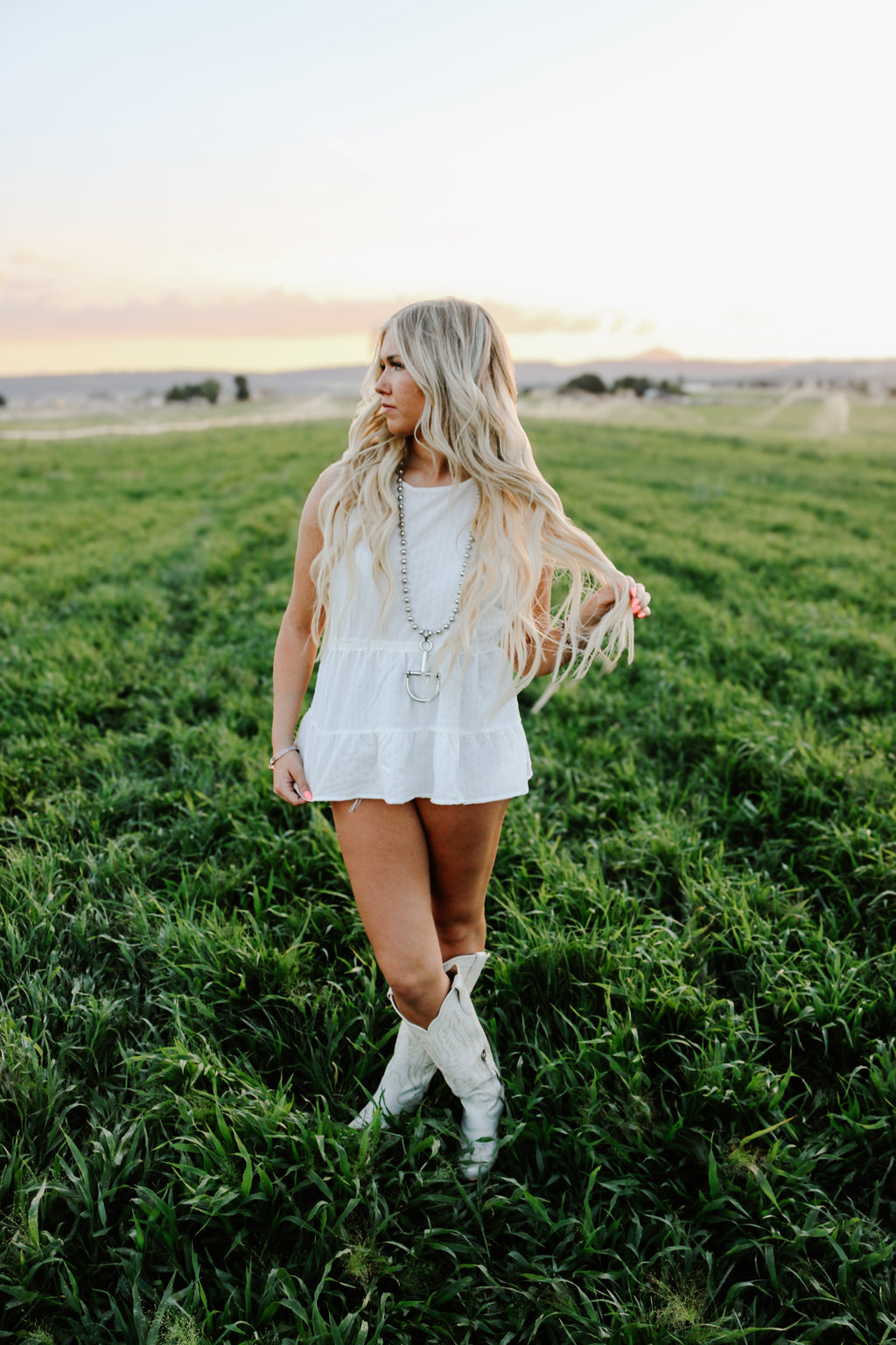 THE RILEY BABYDOLL TOP