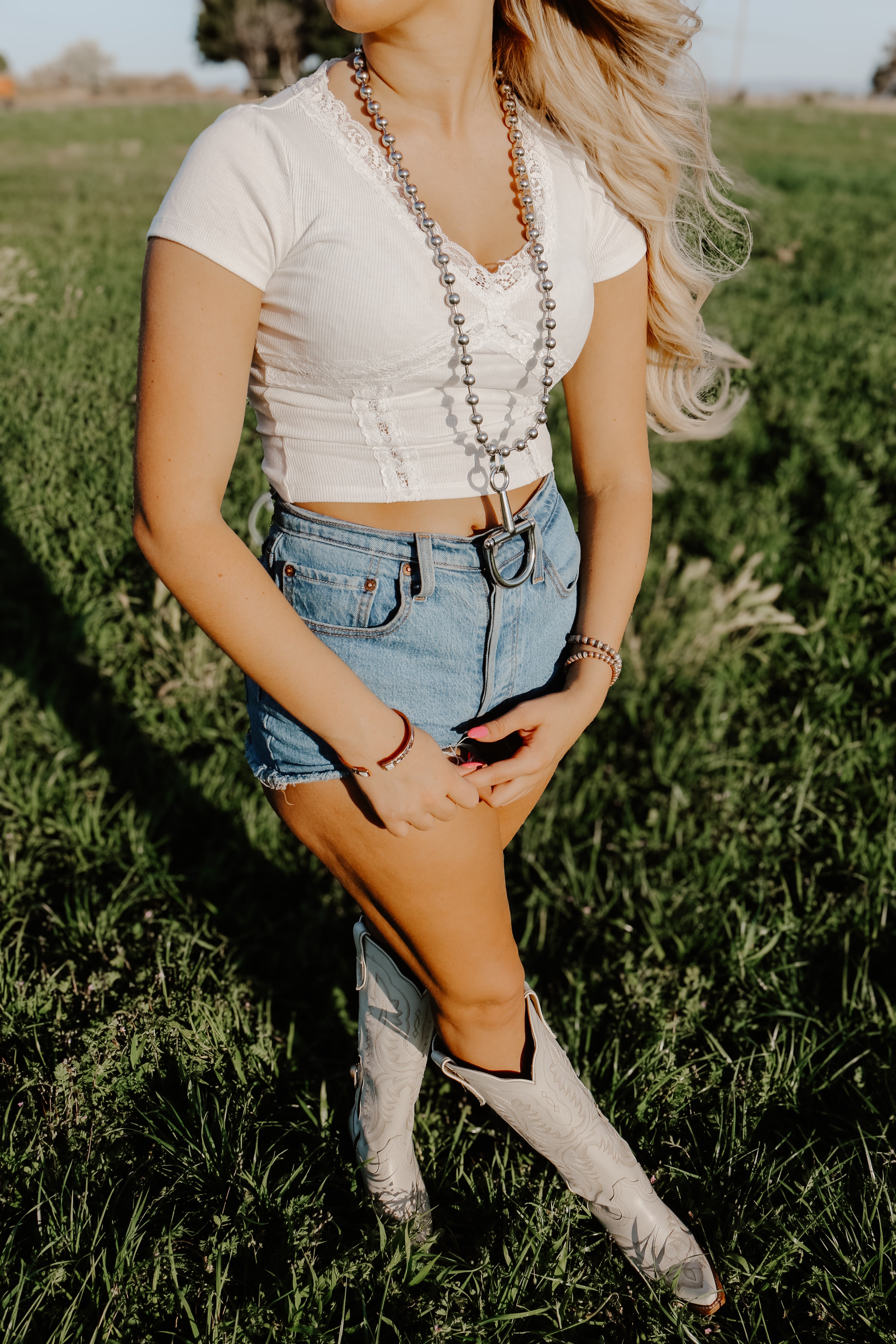 THE LACY BABY TEE