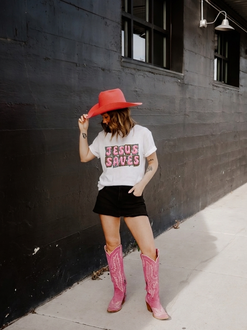 JESUS SAVES TEE