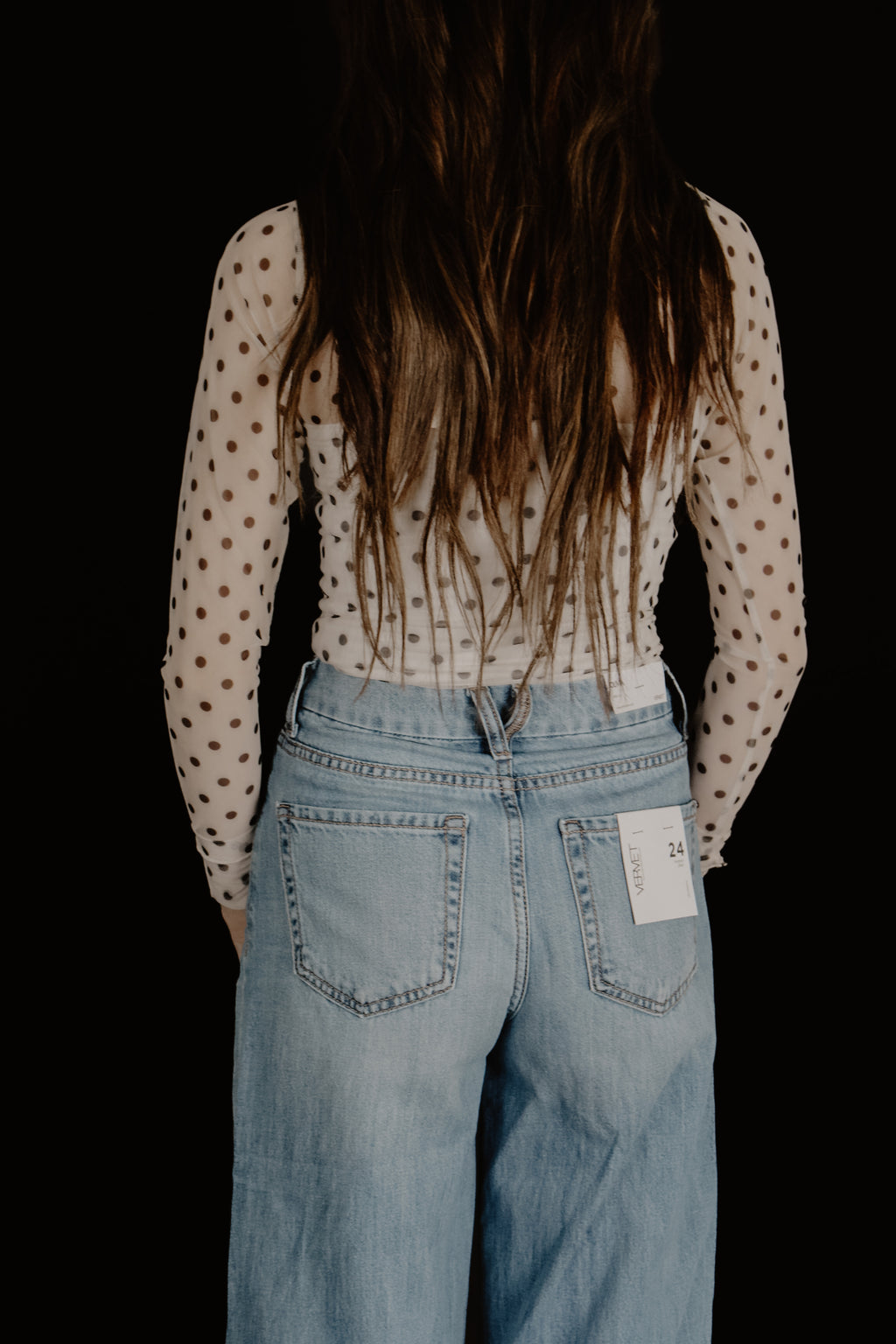 THE OLIVA WIDE LEG JEANS