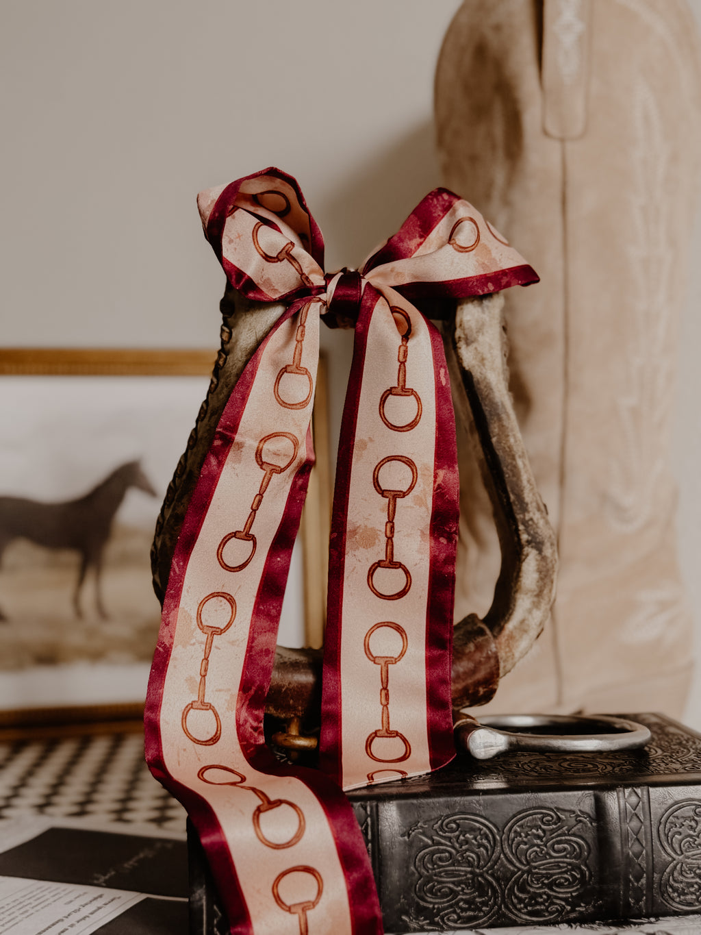 THE SNAFFLE BIT SILK TWILLY￼￼
