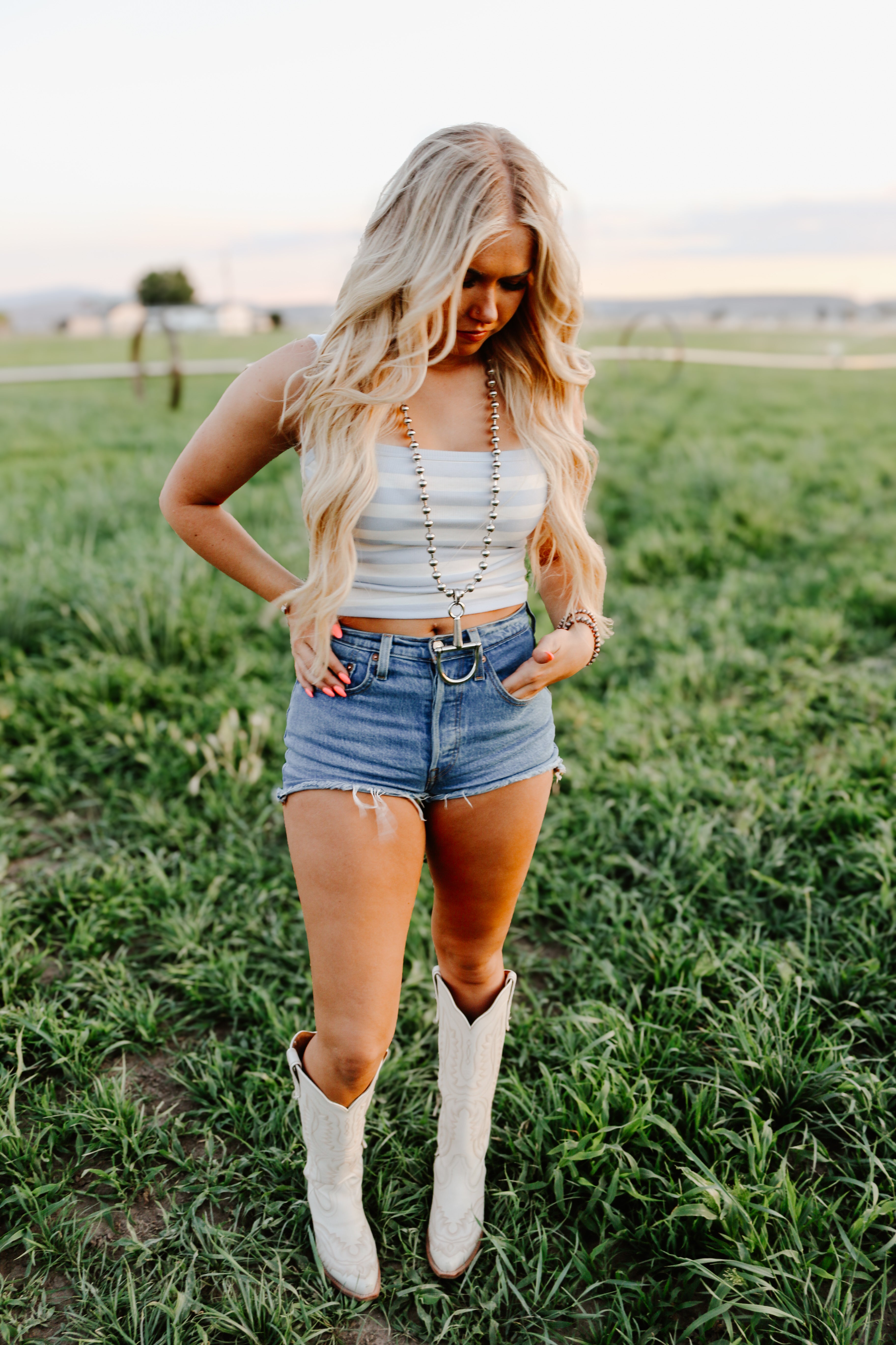 THE BABY STRIPED TANK