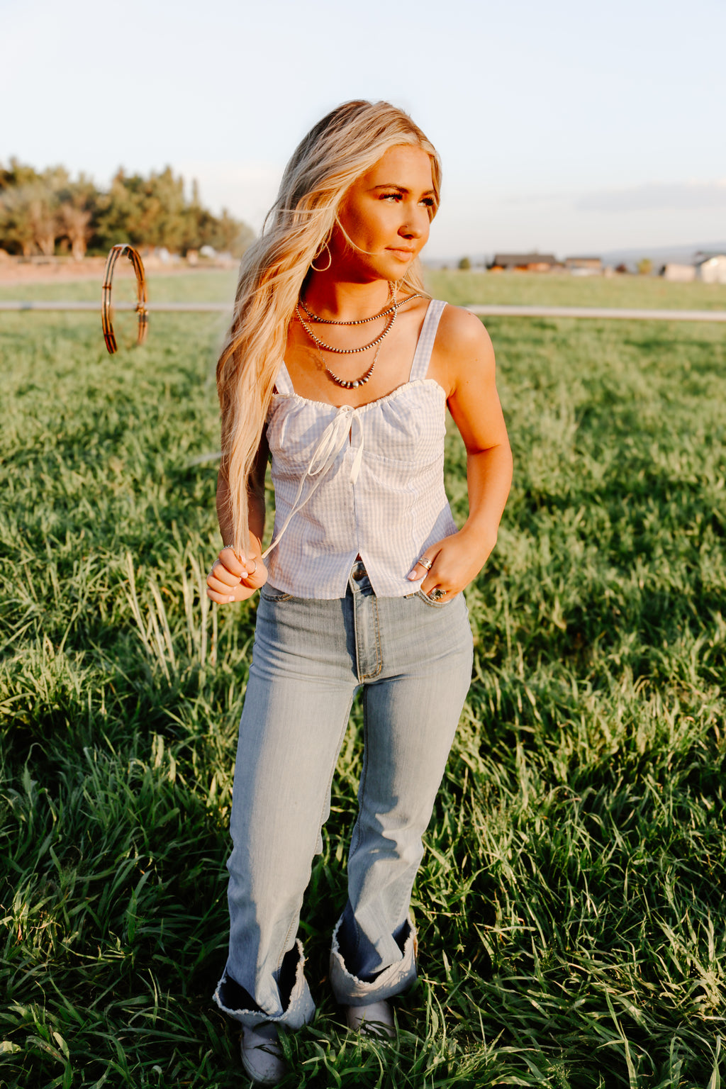 THE VINTAGE BABYDOLL TOP