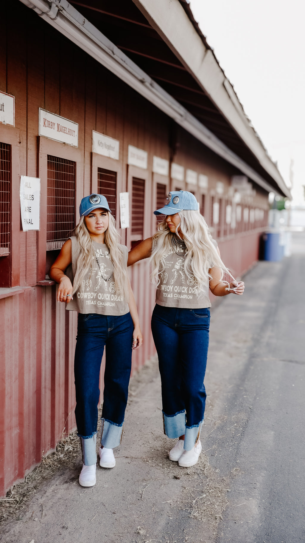 THE ORIGINAL COWGIRL CUFF JEANS