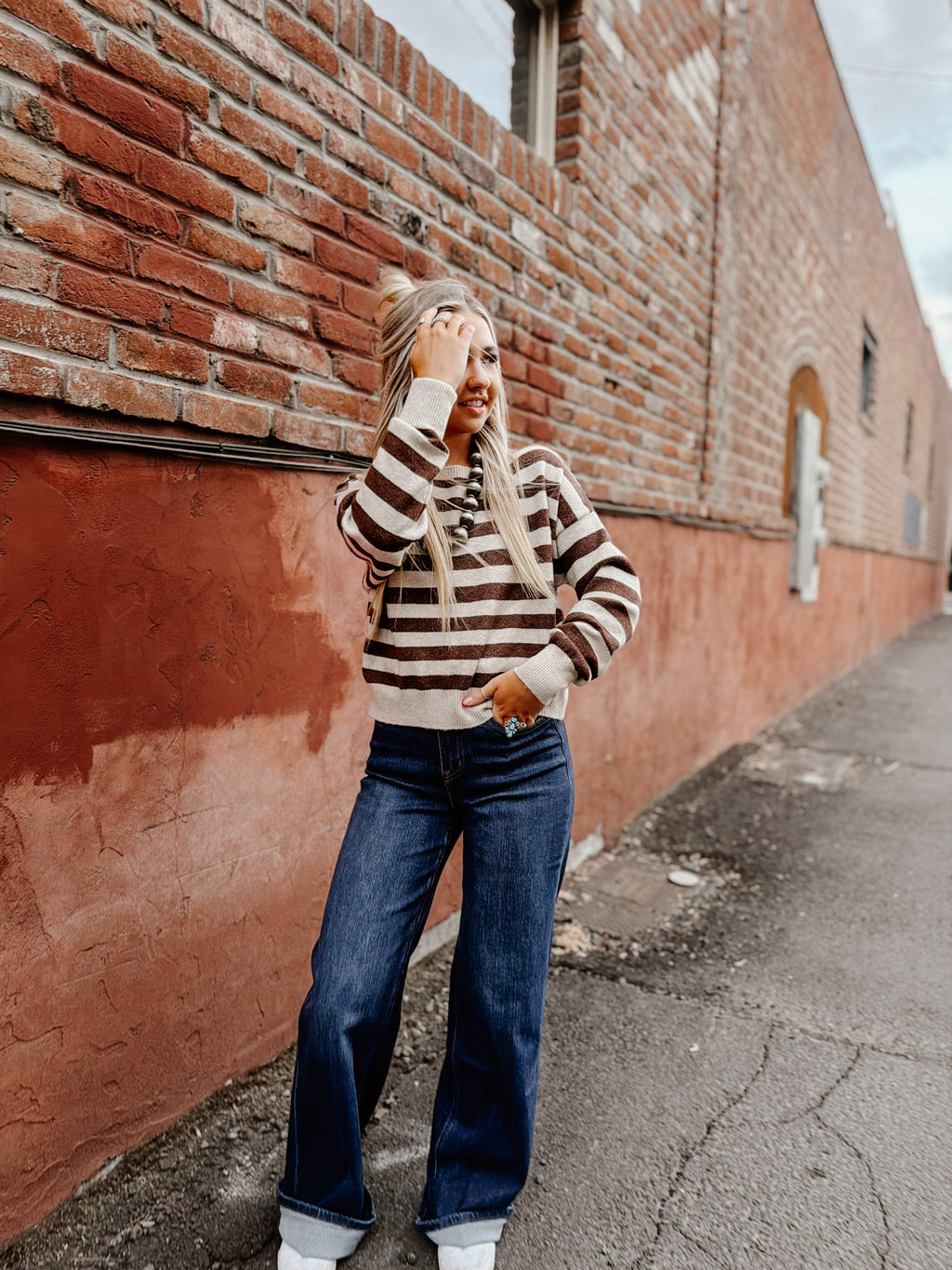 THE ODESSA STRIPE SWEATER