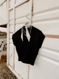 THE TAYLOR MOCK SWEATER TOP