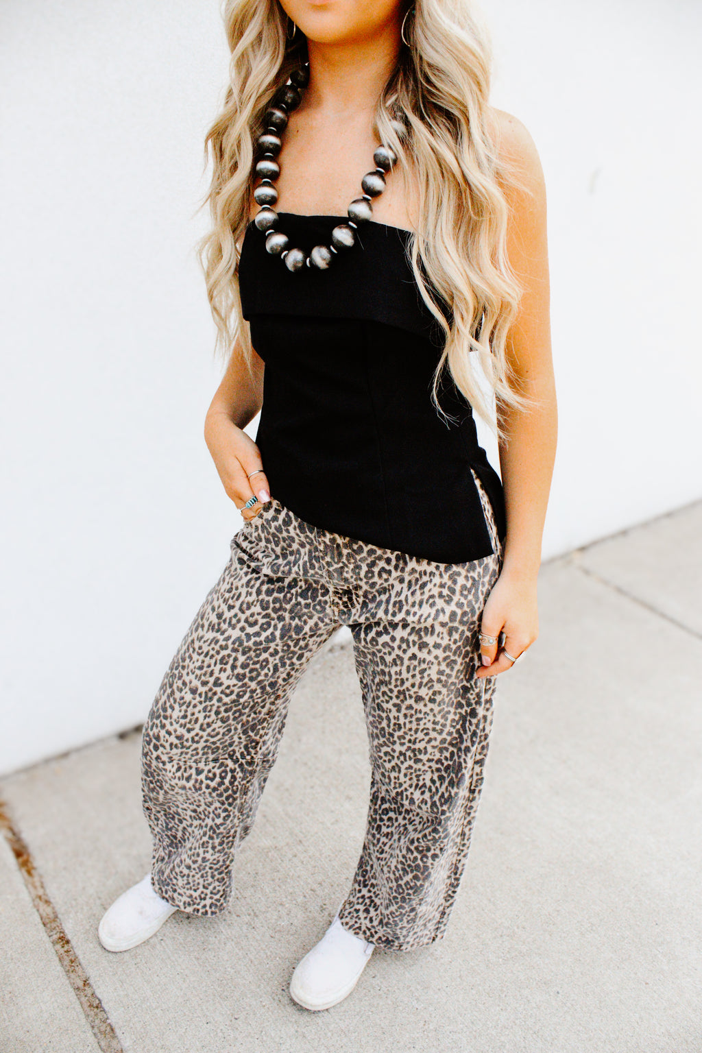 THE TESS SIDE SLIT TOP