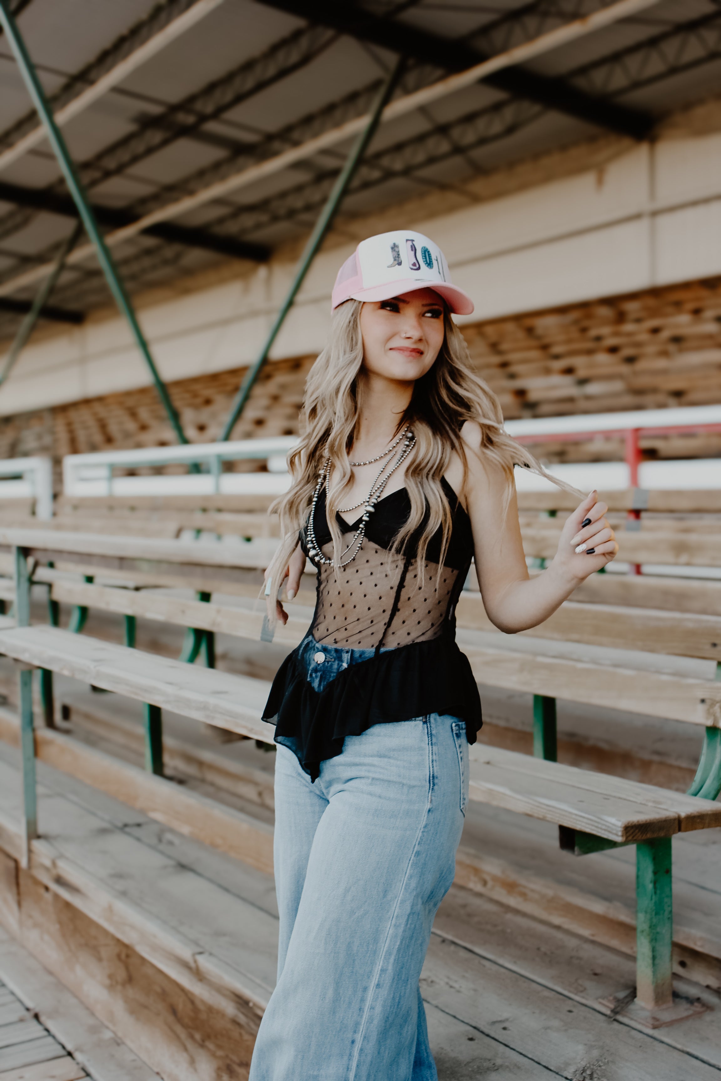 THE CATTY COWGIRL TRUCKER