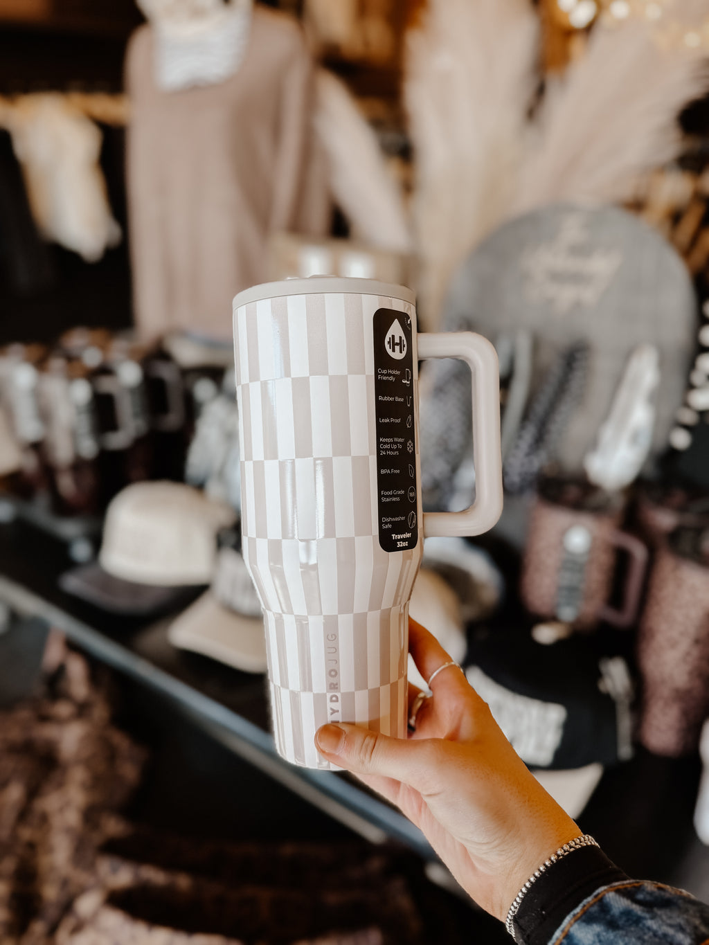 Latte HydroJug 32 oz Traveler Tumbler