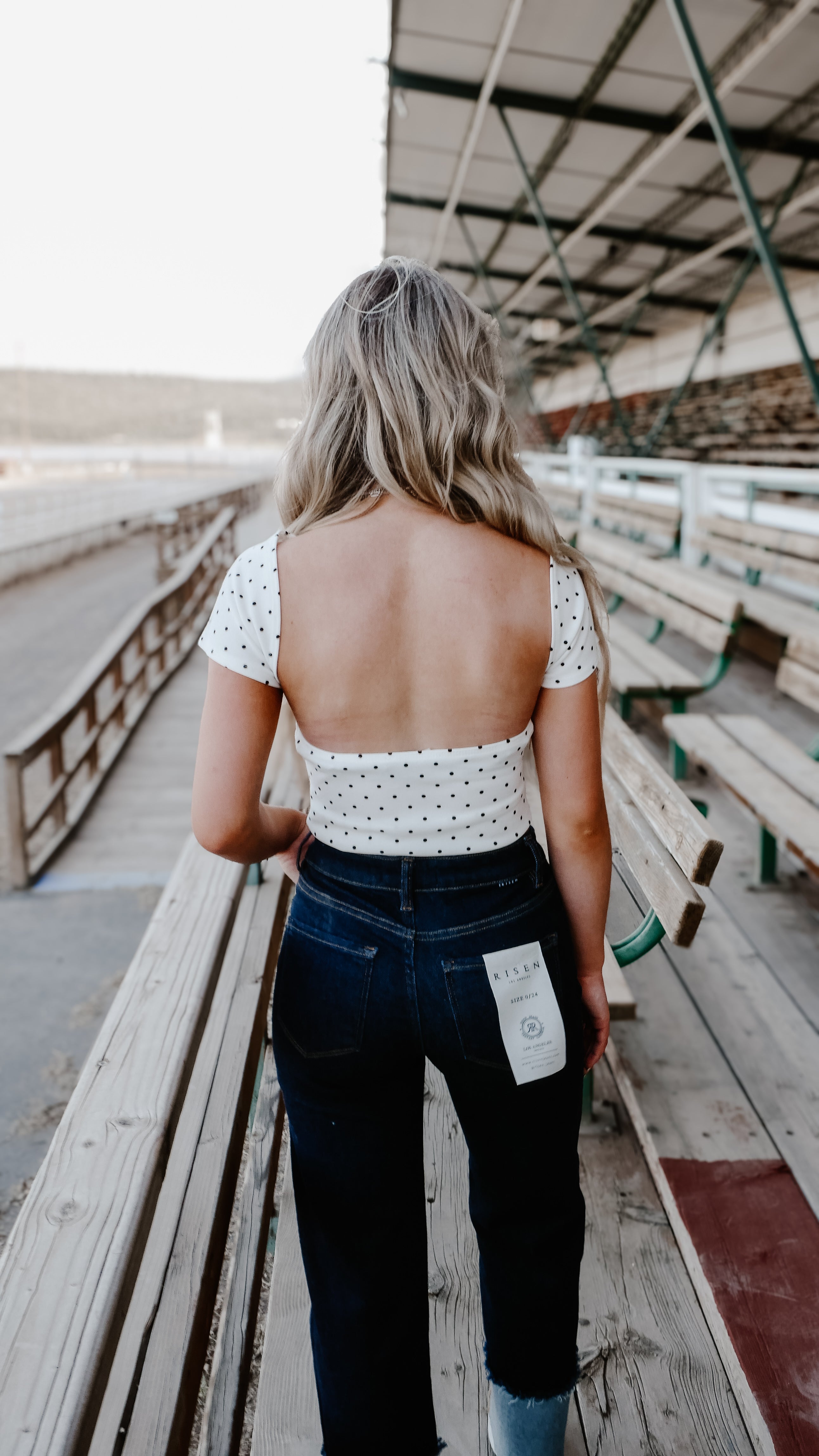 THE SADIE OPEN BACK TOP