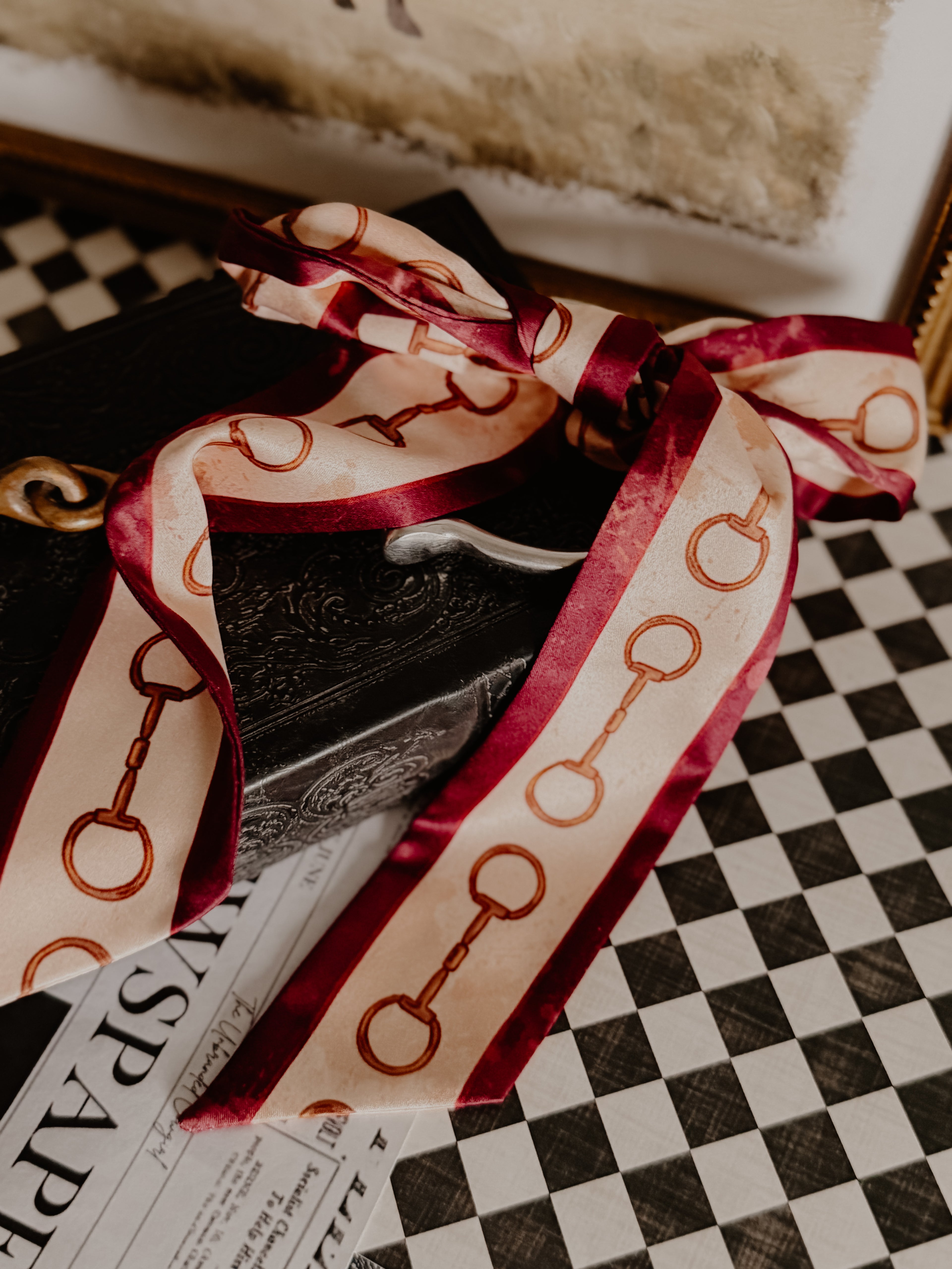 THE SNAFFLE BIT SILK TWILLY￼￼