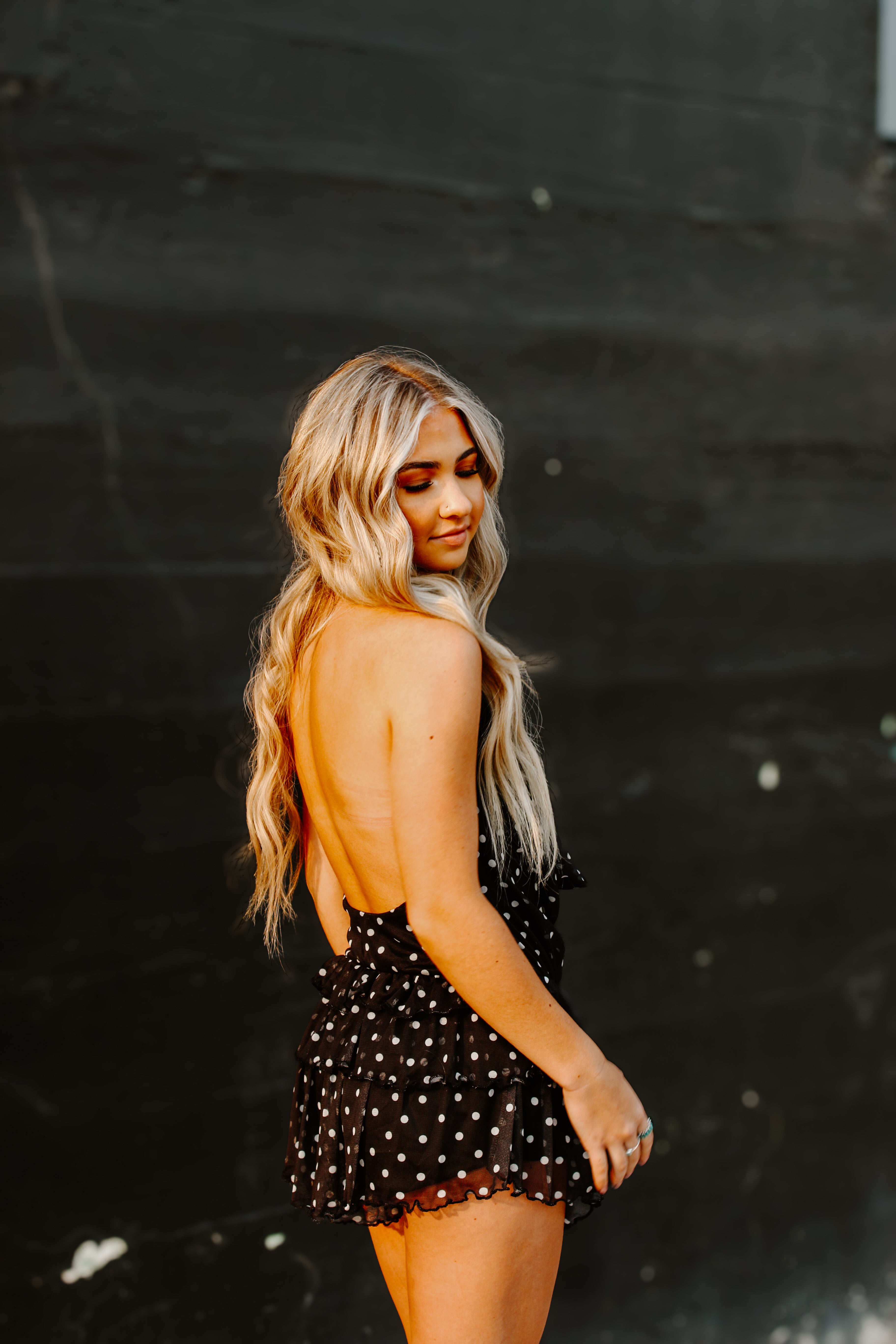 THE COHEN RUFFLE ROMPER