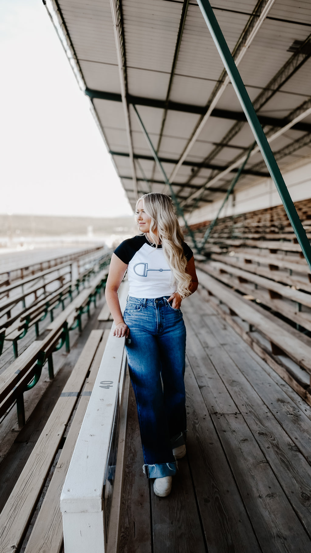 THE CASEY BIT BABY TEE
