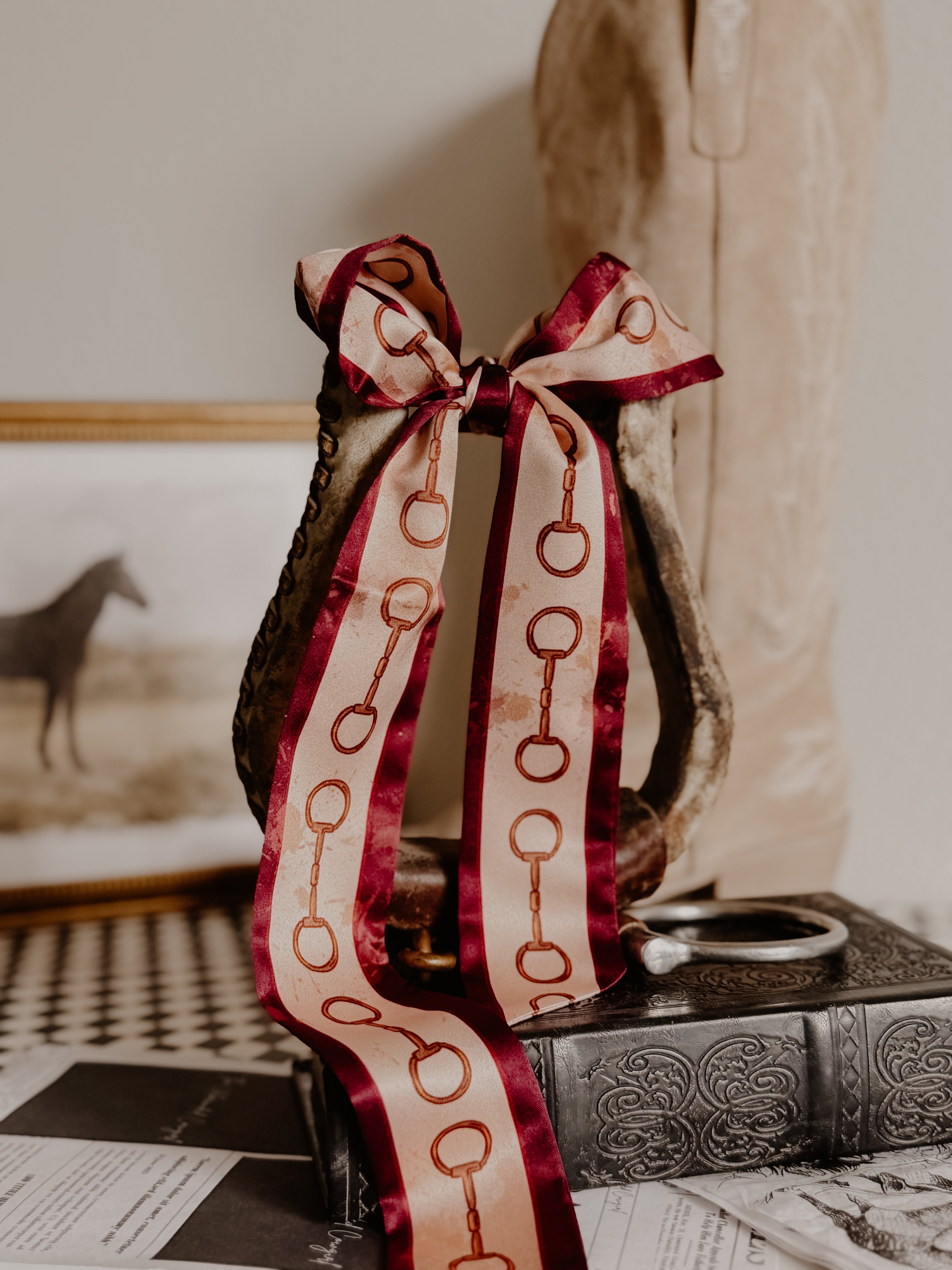 THE SNAFFLE BIT SILK TWILLY￼￼