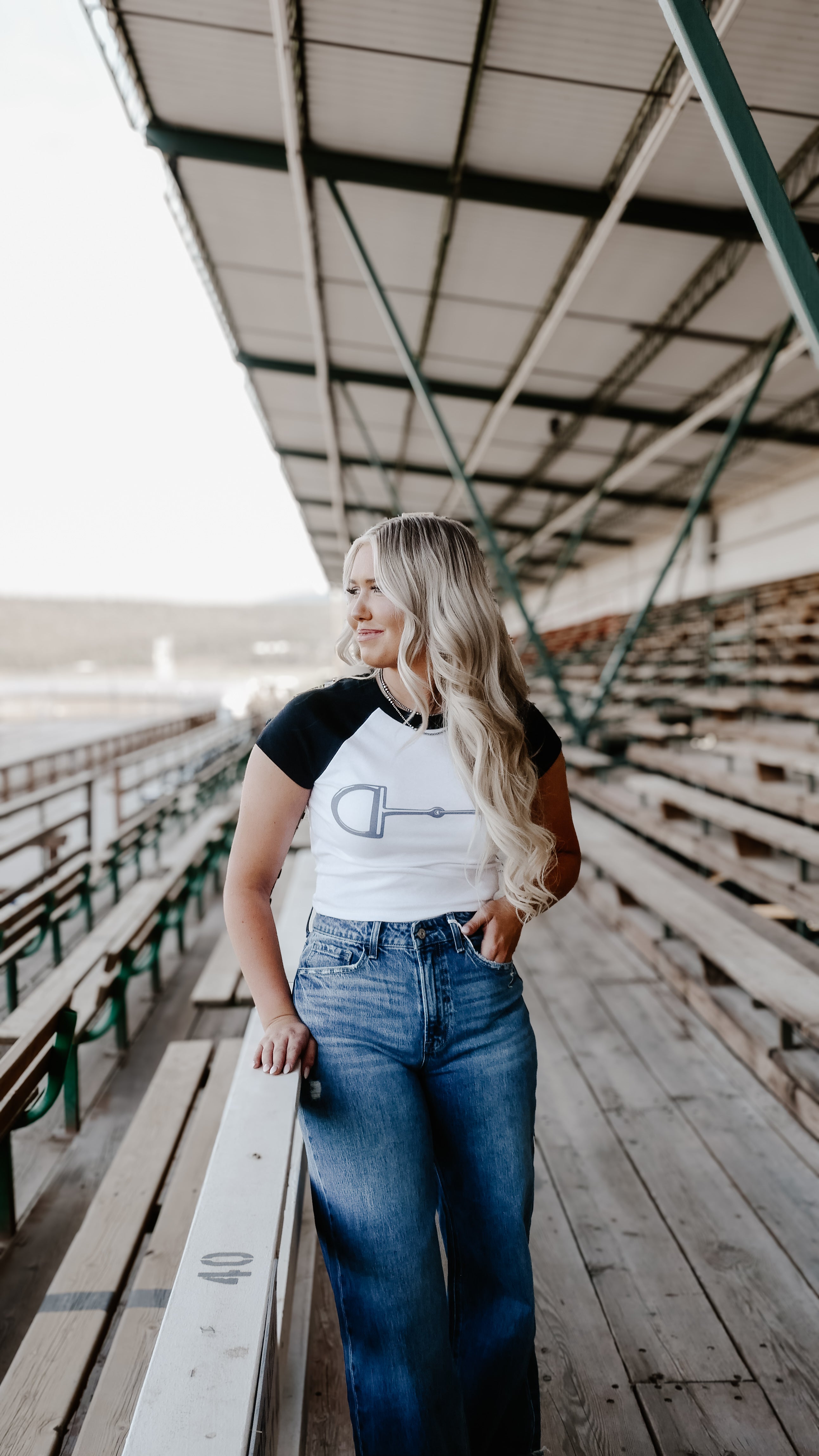 THE CASEY BIT BABY TEE